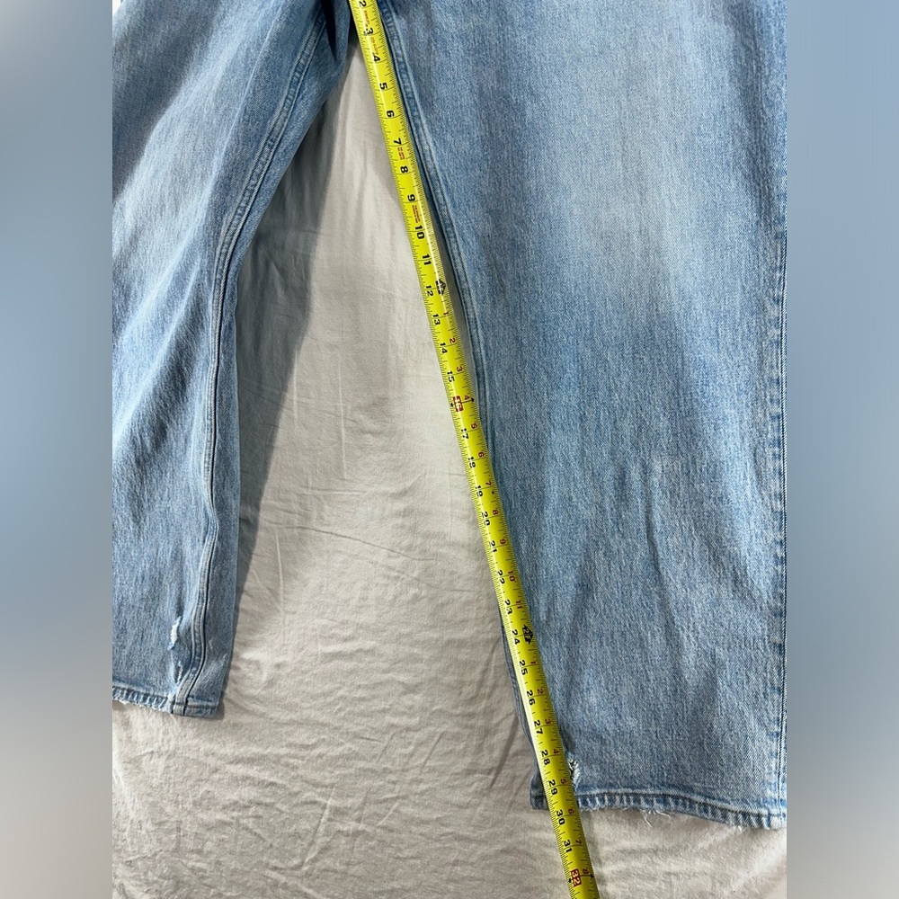 Abercrombie & Fitch Jeans Womens 37/24R The 90s Straight Ultra High Rise NEW - Picture 5 of 10
